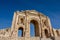 One of the many monumental remains in Jerash, Jordan