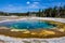 One of the many scenic landscapes of Yellowstone National Park,