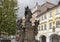 One of many statues of Saint John of Nepomuk in Praque, capital of the Czech Republic