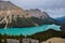 One of the many turquoise lakes of Canada