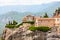 One of Meteora monasteries on the rocks.