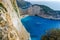 One of the most beautiful beach in the world, Navagio Beach, greece