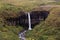 One of the most beautiful waterfalls in Iceland, Svartifoss.