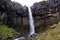 One of the most beautiful waterfalls in Iceland, Svartifoss.
