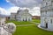 One of the most famous italian square called The square of Miracles, with the mediavel cathedral, the baptistery and the leaning