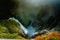One of the most popular Norwegian waterfalls called VÃ¸ringfossen Voringfossen