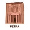 One of New 7 wonders of the world: Petra