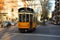 One of the oldest tram of Milano city