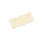 One piece of beige adhesive or masking tape with torn edges realistic style