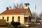 A one room schoolhouse