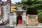 One of the side doors of the Ba Mu Temple gate in Hoi An