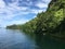 One side of Lake Toba