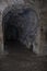 One of the side passages with burials in the Tomb of the Prophets on the Mount Eleon - Mount of Olives in East Jerusalem in Israel