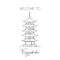 One single line drawing Fuji San Pagoda landmark. World famous place in Fujiyoshida, Japan. Tourism travel postcard home wall
