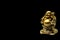 One small golden figurine of buddha