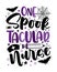 One spooktacular nurse - funny slogan with bat, spider, vaccine, and stars.
