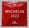 One Star Michelin Guide plaque at award-winning Restaurant Le Royal at the Royal Champagne Hotel and Spa in Champillon, Champagne