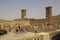 One of the streets of the old city of Yazd, Iran.