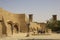 One of the streets of the old city of Yazd, Iran.