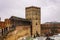 The one of the towers of Lubart`s castle in Lutsk