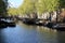 One of the traditional channels of the city of Amsterdam