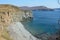 One of the unmarked bays between cape of Vyatlin and cape of Tabizin on Russky Russian island  in Vladivostok in a sunny october