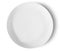 One White Porcelain Plate Top View