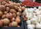 Onions for Sale in Supermarket Grocery Store