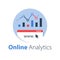 Online analytics, web statistic, internet big data, website usage report