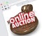 Online Auction Website Internet Online Marketplace Bidding Selling Buying