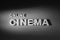 Online Cinema - Old movie style inscription