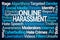 Online Harassment Word Cloud