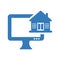 Online house real state icon design