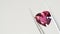 Online jewelry shopping with heart shaped tourmaline