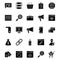 Online Marketing Isolated Vector Icons Set that can be very easily edit or Modified.