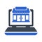 Online marketplace icon