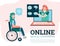 Online medical diagnostic and treatment of neurology disease