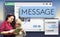 Online Message Email Digital Chatting Concept