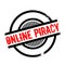 Online Piracy rubber stamp