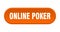 online poker button