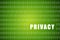 Online Privacy Abstract Binary Background