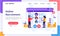 Online recruitment concept, People searching candidate for a new employee, Human Resource and Hiring concept. Modern flat web page