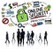 Online Security Protection Internet Safety Business Commuter