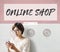 Online Shop Buy Internet Shopping Store Concept