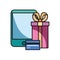 online shopping gift mobile bank card