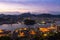 Onomichi city in sunrise, Japan