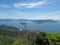 Onoseto strait seen from the top of Mount Misen, Japan