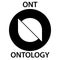 Ontology Coin cryptocurrency blockchain icon. Virtual electronic, internet money or cryptocoin symbol, logo