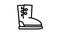oogie footwear line icon animation