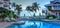 Ool with an ocean view at the Hyatt Centric Key West Resort and